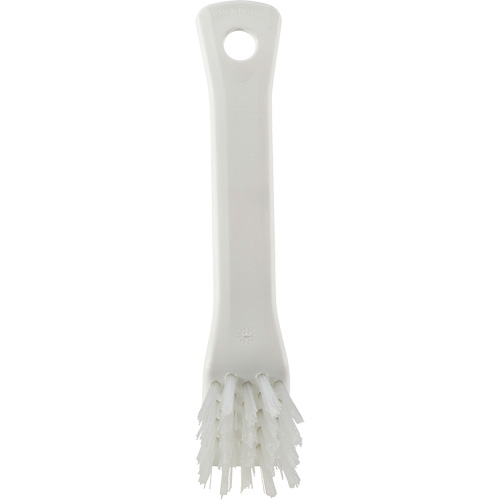 Brosse avec rebord grattoir, Soies Ferme, Longueur de 6", Blanc Oxymax Inc