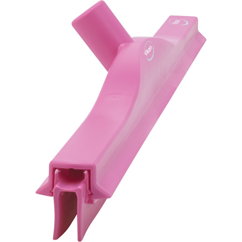 Double Blade Ultra Hygiene Floor Squeegee, 24", Pink Oxymax Inc