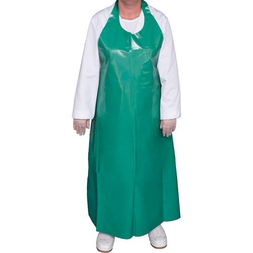 Top Dog 8 Mil. Apron, Polyurethane, 45" L x Green Oxymax Inc