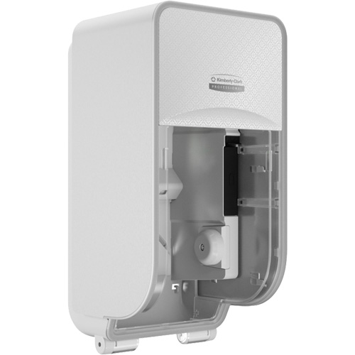 Distributeur de papier hygi&eacute;nique vertical de rouleaux standards Icon, Multiple Capacit&eacute; du rouleau Oxymax Inc