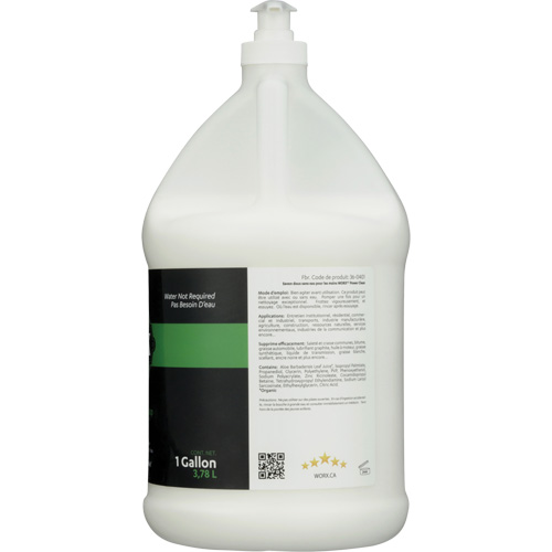 Savon pour les mains sans eau Power Clean, Liquide, 3,78 L, Sans parfum Oxymax Inc