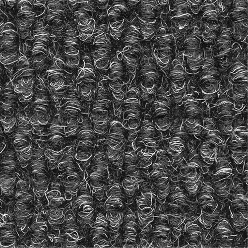 Supreme Knob Entrance Matting, Wiper/Scraper, 13-5/12' x 75-1/2' x 7/16", Charcoal Oxymax Inc