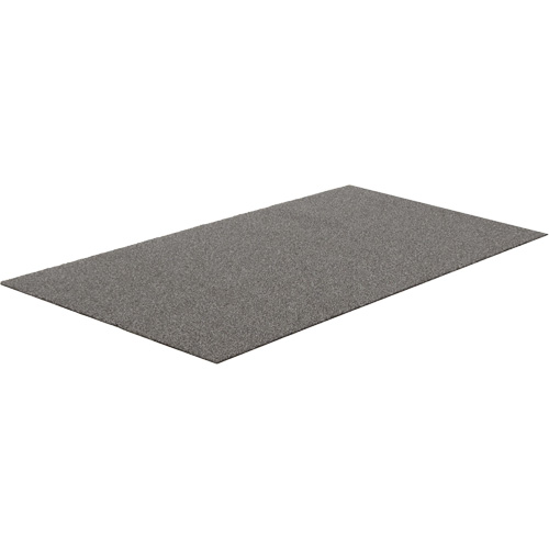 Tundra Indoor/Outdoor Matting, Latex/Polypropylene, Scraper Type, Tufted Cut Pile Pattern, 3-1/2' x 10', Charcoal Oxymax Inc