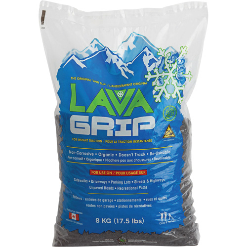 LavaGrip Traction-Aid, Container Size 17.6 lbs. (8 kg), Bag Oxymax Inc
