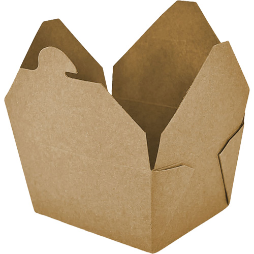 Kraft Take Out Food Containers, Corrugated, Rectangular Oxymax Inc