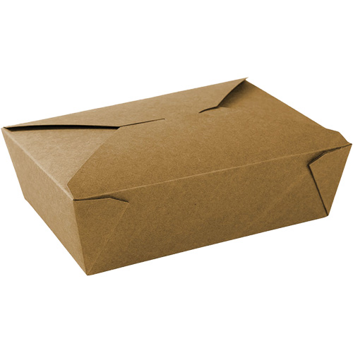 Contenants pour aliments &agrave; emporter Kraft, Ondul&eacute;, Rectangulaire Oxymax Inc
