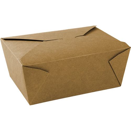 Kraft Take Out Food Containers, Corrugated, Rectangular Oxymax Inc