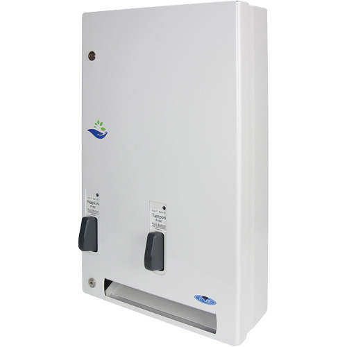 Distributeur de produits d'hygi&egrave;ne f&eacute;minine gratuits &agrave; bouton pression Oxymax Inc