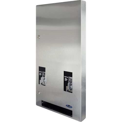 Recessed Double Napkin & Tampon Vendor Oxymax Inc