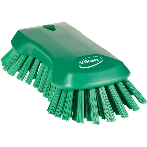 Brosse &agrave; main, Soies Tr&egrave;s ferme, Longueur de 9-1/10", Vert Oxymax Inc