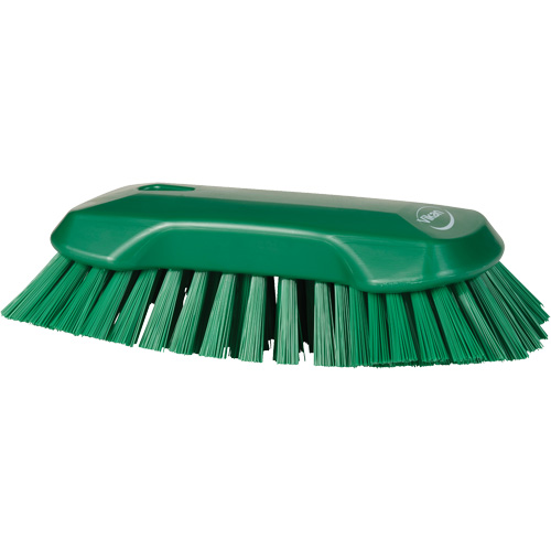 Brosse &agrave; main, Soies Tr&egrave;s ferme, Longueur de 9-1/10", Vert Oxymax Inc