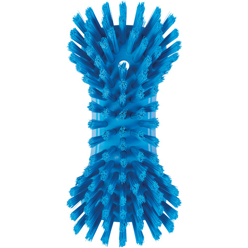 Brosse &agrave; main, Soies Tr&egrave;s ferme, Longueur de 9-1/10", Bleu Oxymax Inc