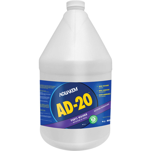 Nettoyant pi&egrave;ces AD20 &eacute;tiquette mauve, Cruche Oxymax Inc