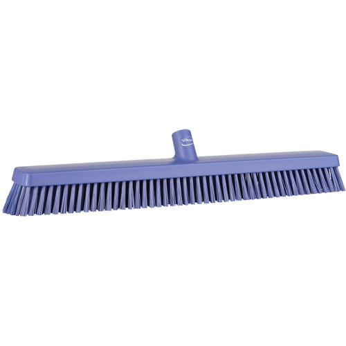 Balai-brosse robuste, Crins Fin/Ferme, 24", Mauve Oxymax Inc