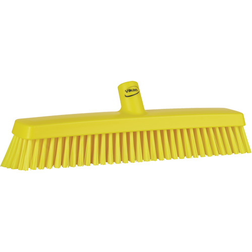 T&ecirc;te de balai-brosse, Crins Fin/Ferme, 16-1/2", Polyester/Polypropyl&egrave;ne, Jaune Oxymax Inc