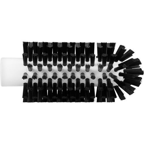 Cleaning Brush, Stiff Bristles, 5-7/10" Long, Black Oxymax Inc