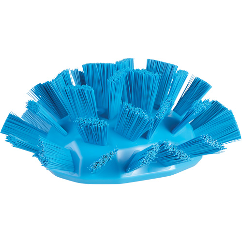 Brosse UST pour cuves, Soies Ferme, Longueur de 7-1/2", Bleu Oxymax Inc