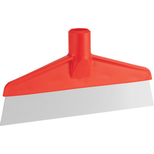 Table & Floor Scraper, Red, 9-3/5" W x 1-1/5" L Oxymax Inc