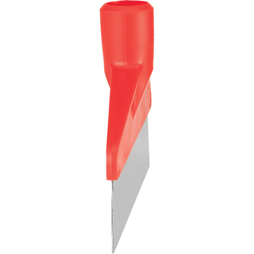 Table & Floor Scraper, Red, 9-3/5" W x 1-1/5" L Oxymax Inc