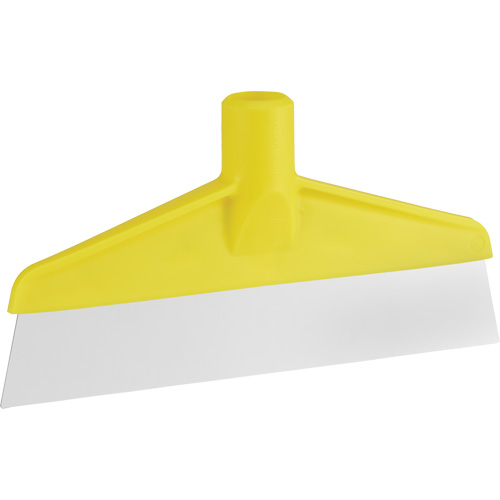 Table & Floor Scraper, Yellow, 9-3/5" W x 1-1/5" L Oxymax Inc