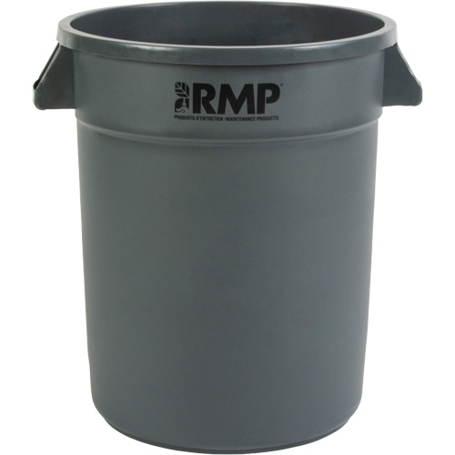 Garbage Bin, Polyethylene, 20 US gal. Oxymax Inc
