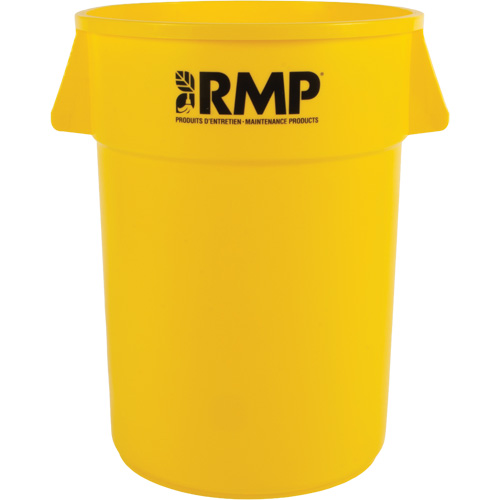 Garbage Bin, Polyethylene, 44 US gal. Oxymax Inc