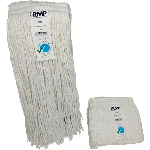 4-Ply Narrow Mop Head, Rayon, 12 oz., Cut Style Oxymax Inc