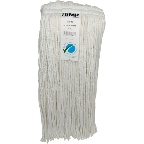 T&ecirc;te de vadrouille &eacute;troite &agrave; 4 plis, Rayonne, 16 oz, Style Coup&eacute; Oxymax Inc