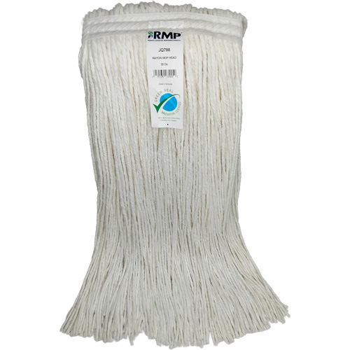 T&ecirc;te de vadrouille &eacute;troite &agrave; 4 plis, Rayonne, 32 oz, Style Coup&eacute; Oxymax Inc