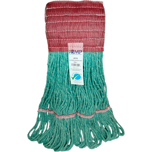 T&ecirc;te de vadrouille &agrave; bande large, Antimicrobien/Finition de plancher/Sp&eacute;cialis&eacute;, Coton/Rayonne/Synth&eacute;tique, Style Boucle Oxymax Inc