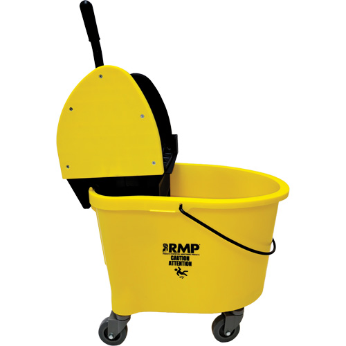 Seau pour vadrouille, Pression vers le bas, 8,75 gal. US (35 pintes) Oxymax Inc