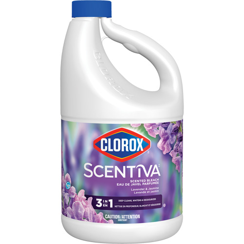 Scentiva Cherry Blossom & Peach Scented Bleach, 2.4 L, Jug Oxymax Inc