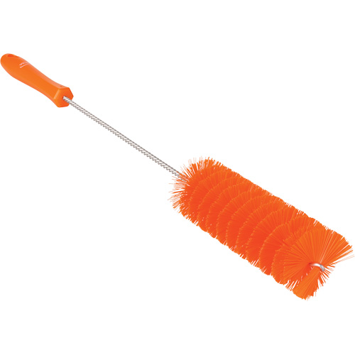 Tube Brush, Medium Bristles, 19-7/10" Long, Orange Oxymax Inc