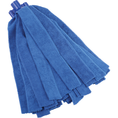 Socket Mop, Blue, Microfibre, Cut Style Oxymax Inc