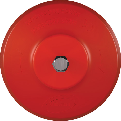 Brosse ronde HyDrive pour perceuse, Soies Tr&egrave;s ferme, Longueur de 3-1/10", Rouge Oxymax Inc