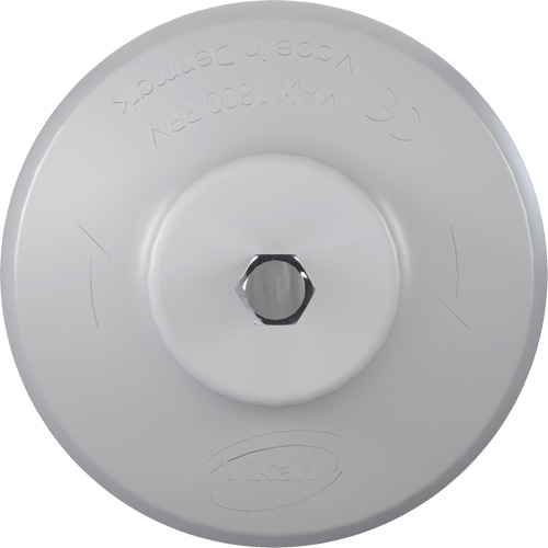Brosse ronde HyDrive pour perceuse, Soies Tr&egrave;s ferme, Longueur de 3-1/10", Blanc Oxymax Inc