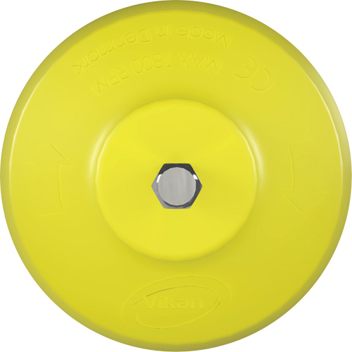 Brosse ronde HyDrive pour perceuse, Soies Tr&egrave;s ferme, Longueur de 3-1/10", Jaune Oxymax Inc