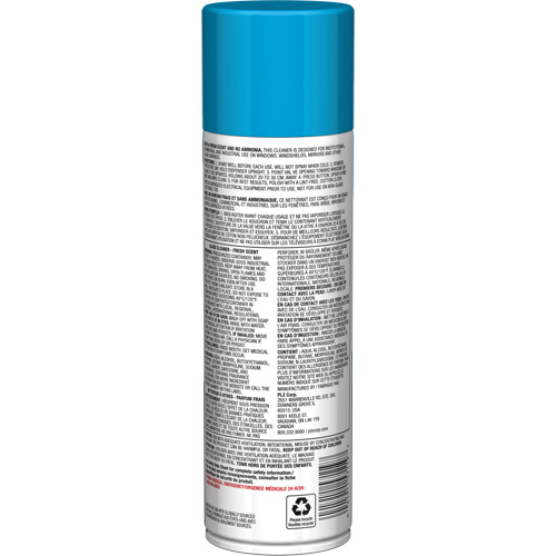 Nettoyant pour vitres Pro Line sans ammoniaque, au parfum frais, 19 oz., Canette a&eacute;rosol Oxymax Inc