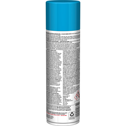 Nettoyant & polis pour acier inoxydable Pro Line, 15 oz, Canette a&eacute;rosol Oxymax Inc