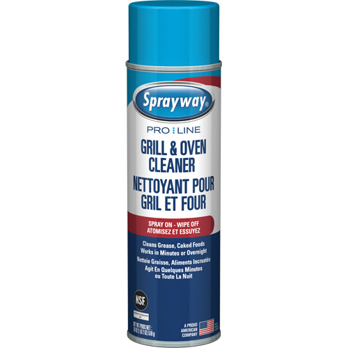Industrial Strength Grill & Oven Cleaner, 20 oz., Aerosol Can Oxymax Inc