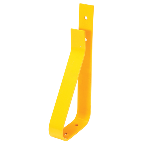 Poteau de garde-corps, Acier, 10-3/4" lo x 24" h, Jaune Oxymax Inc