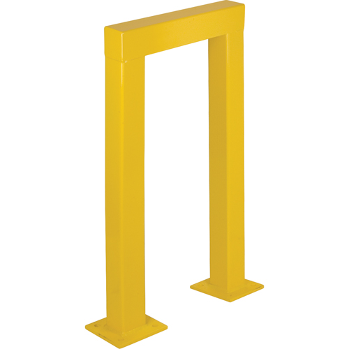 Safety Guards, 2' W x 3.5' H, Yellow Oxymax Inc