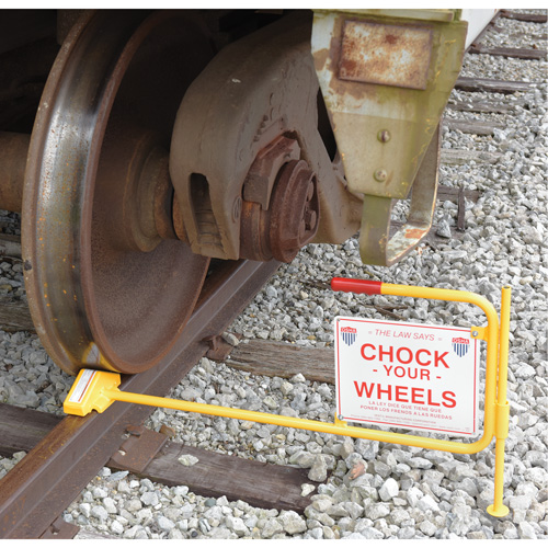 Flag Rail Chock Oxymax Inc