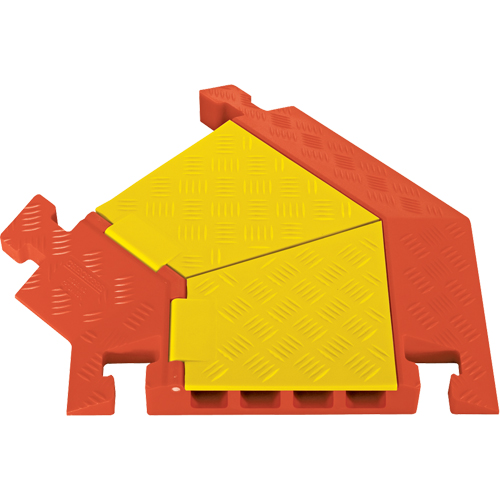 Linebacker&reg; 4-Channel Heavy Duty Cable Protector - Left Turn Oxymax Inc