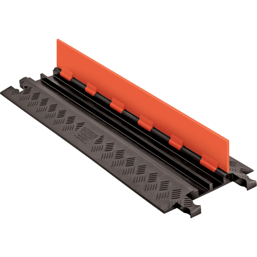 Protecteur de c&acirc;ble &agrave; profil bas Guard Dog, 2 canaux, 36" lo x 11,94" la x 1,25" h Oxymax Inc