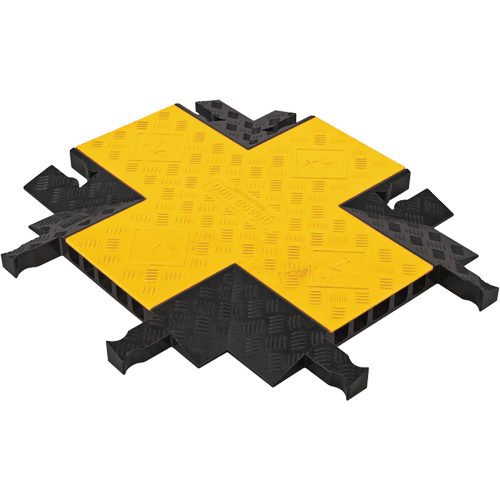 Yellow Jacket&reg; 5-Channel Heavy Duty Cable Protector - 4-Way Connector Oxymax Inc