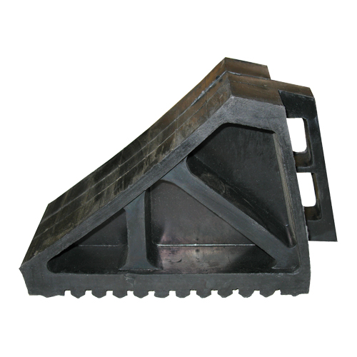 Cale de roue, 10-5/8" x 7" x 4-1/2", Noir Oxymax Inc