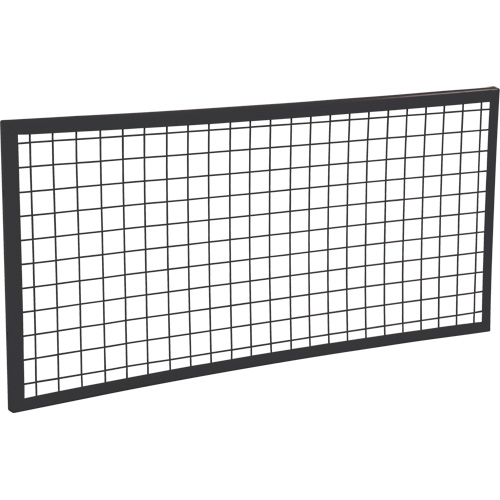Wire Mesh Partition Panel, 2' H x 4' W Oxymax Inc