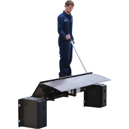 Mechanical Edge-O-Dock Leveler, 99" W, 72" Deck Width, 29" Span Oxymax Inc