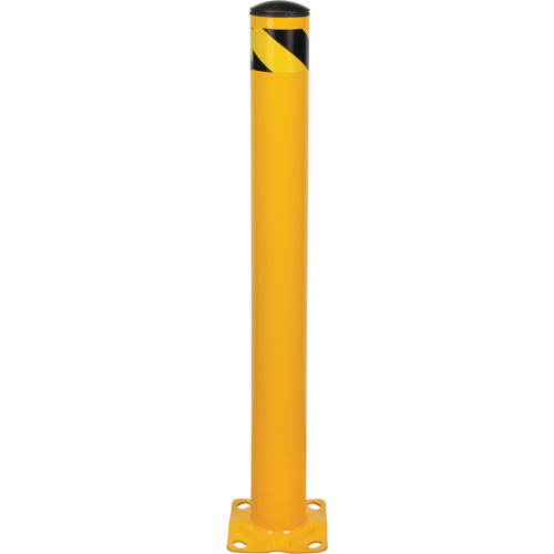 Butoir, Acier, 42" h x 4-1/2" la, Jaune Oxymax Inc